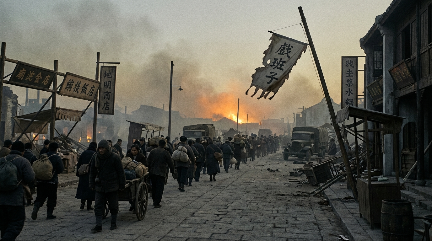 南京城南街道·城破